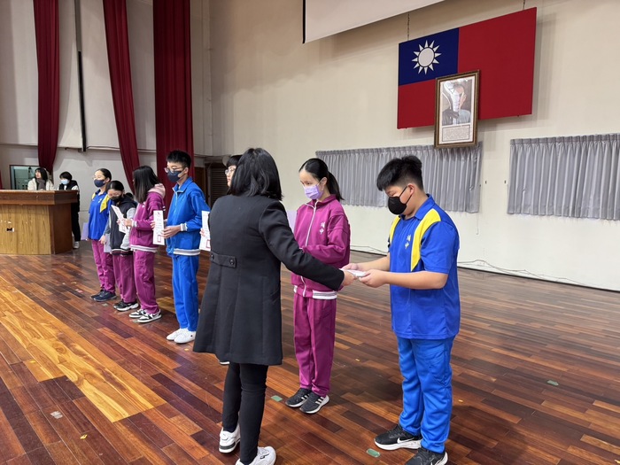 113學年度數學競賽及英語競賽頒獎照片圖片